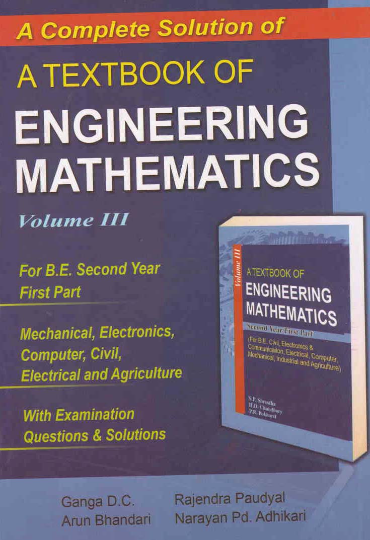 A textbook of engineering mathematics volume iii heritage publishers